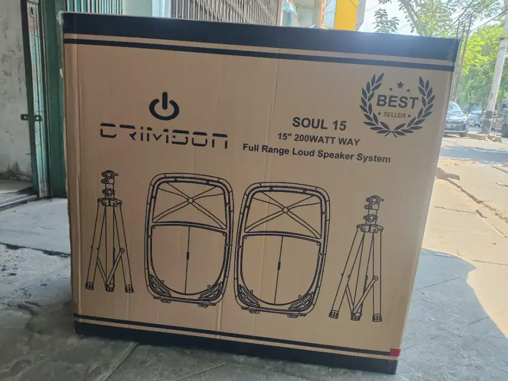 PAKETAN LIVE MUSIC CRIMSON 15 INCH