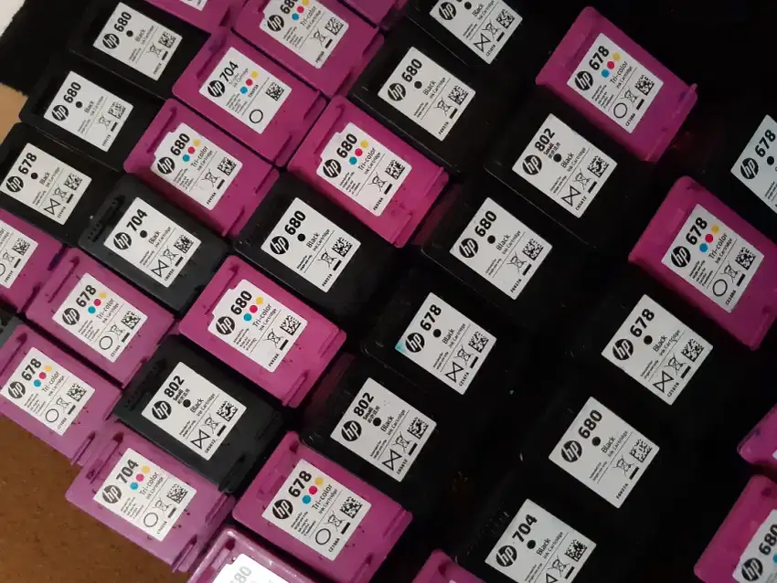 Cartridge bekas atau tinta printer