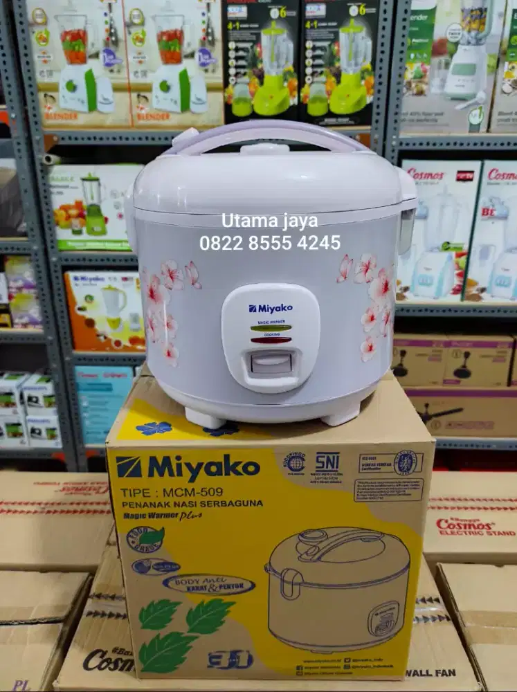 RICE COOKER MIYAKO 1,8L MCM-509 (BARU DAN BERGARANSI 1TH)