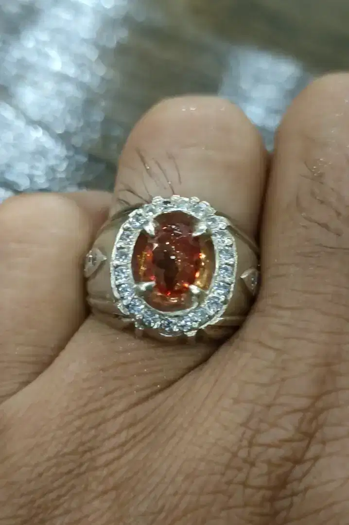 Natural Orange Sapphire