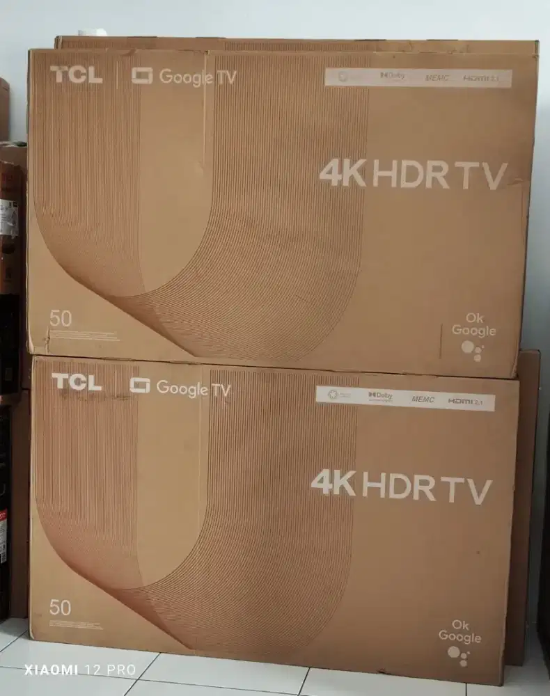 GOOGLE TV ANDROID 11 - TCL TV 50 UHD 4K Dolby Atmos HDMI 2.1 HVC 2.0