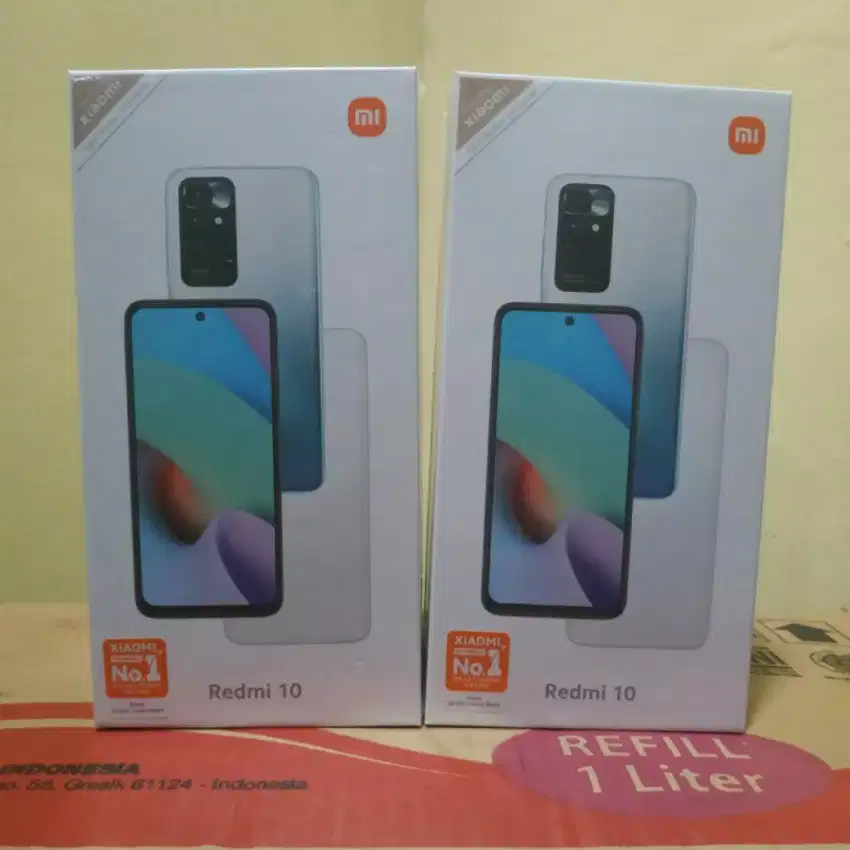 Redmi 10 (6/128GB)NEW-Segel-Garansi Resmi Xiaomi
