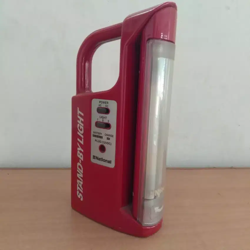 Lampu Emergency National Merah Kondisi Rusak atau Padam