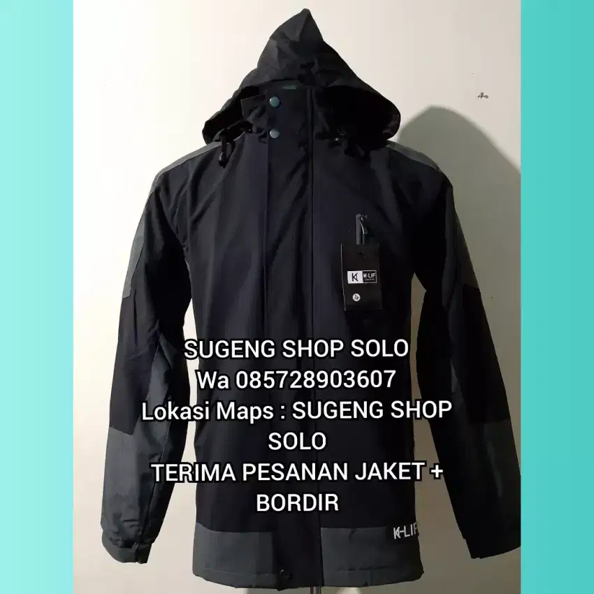 PESANAN JAKET + BORDIR SESUAI KEINGINAN PESAN JAKET BORDIR JAKET SOLO