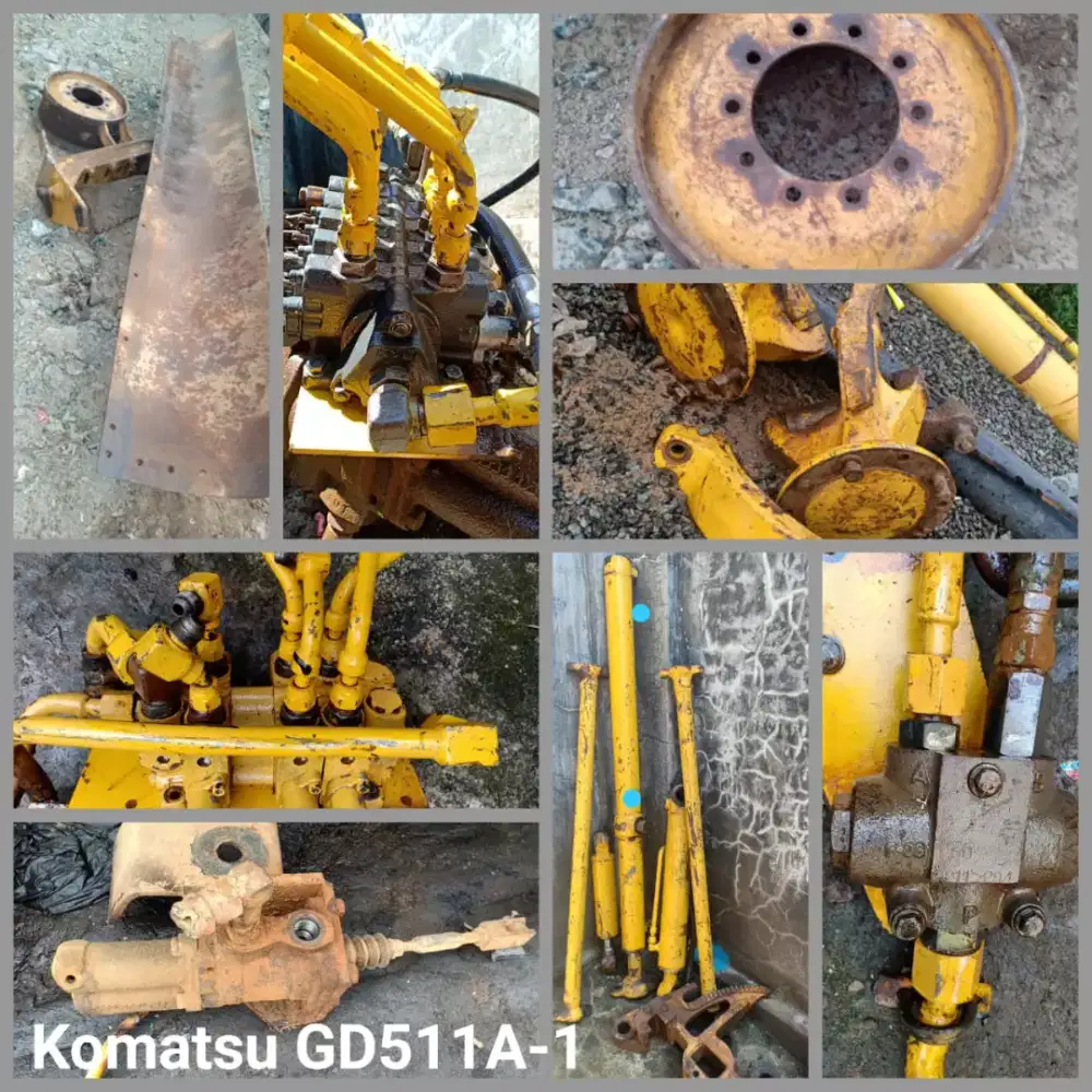 Motor grader GD511A-1, MG330, CAT 120H