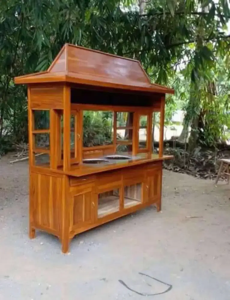 Sedia gerobak angkringan,mie ayam bakso,bubur ayam,soto,sate dll