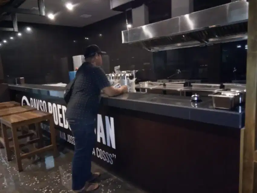 ducting hood resto caffee
