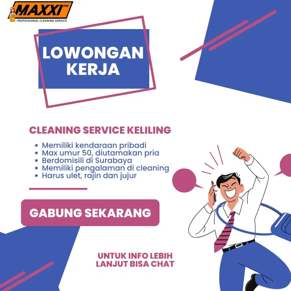 Cleaning service keliling