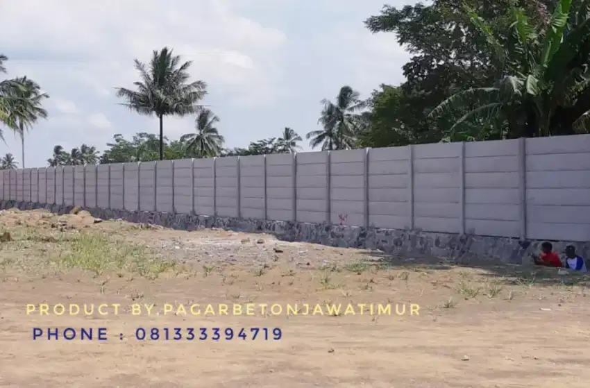 Pagar beton panel / precast