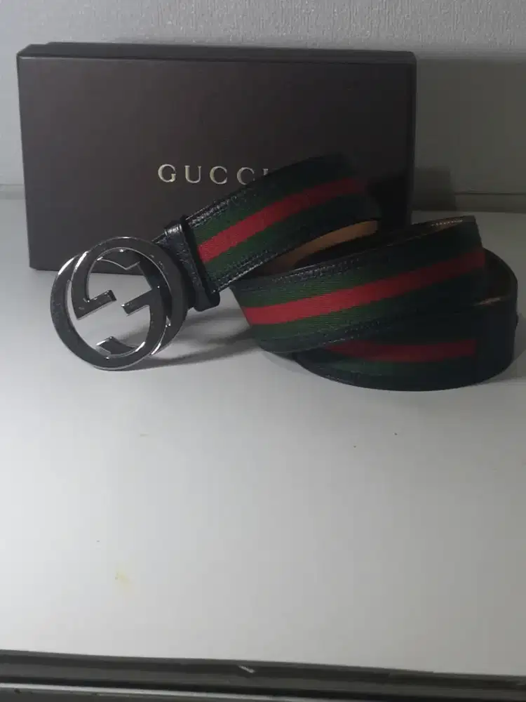 Gucci cheap belt preloved