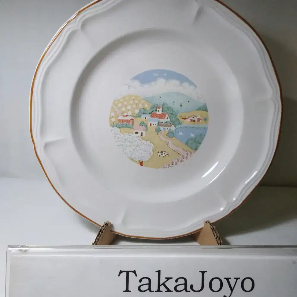 PAJANGAN PIRING KERAMIK VINTAGE