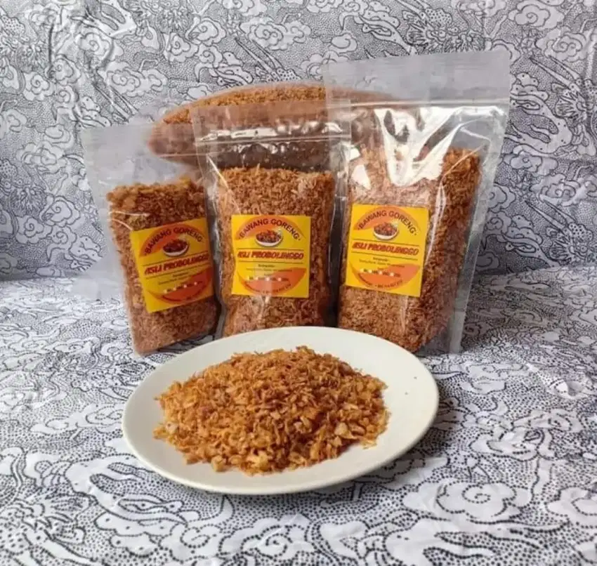 Bawang goreng asli Probolinggo