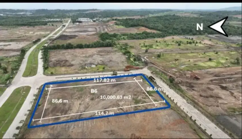 Dijual Kavling Industri 1 H Kawasan Industri Karawang Barat