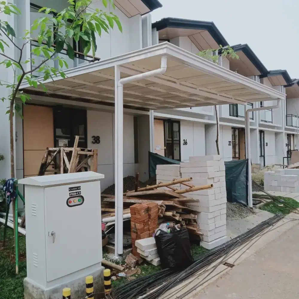 Kanopi besi Atep alderon dabel layar yt