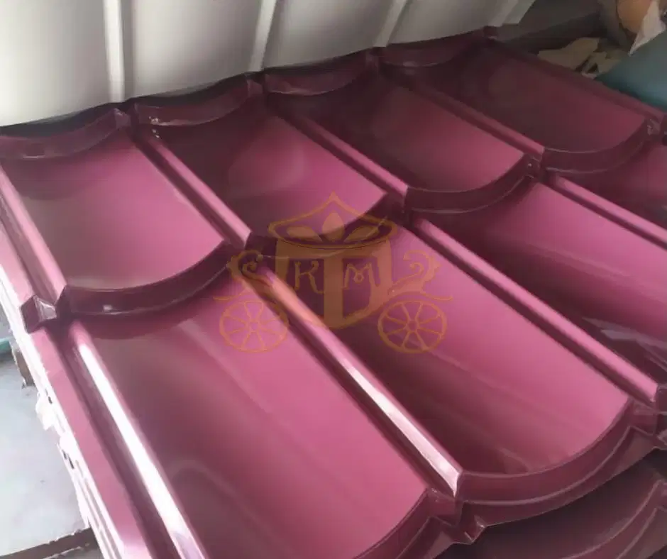 Genteng Metal murah + jasa pemasangan  ( harga sendiri )