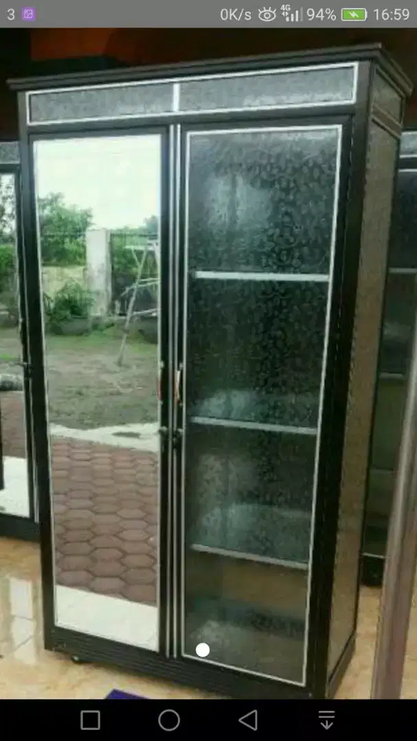 Almari Kitchen Set Murah dan kusen aluminium