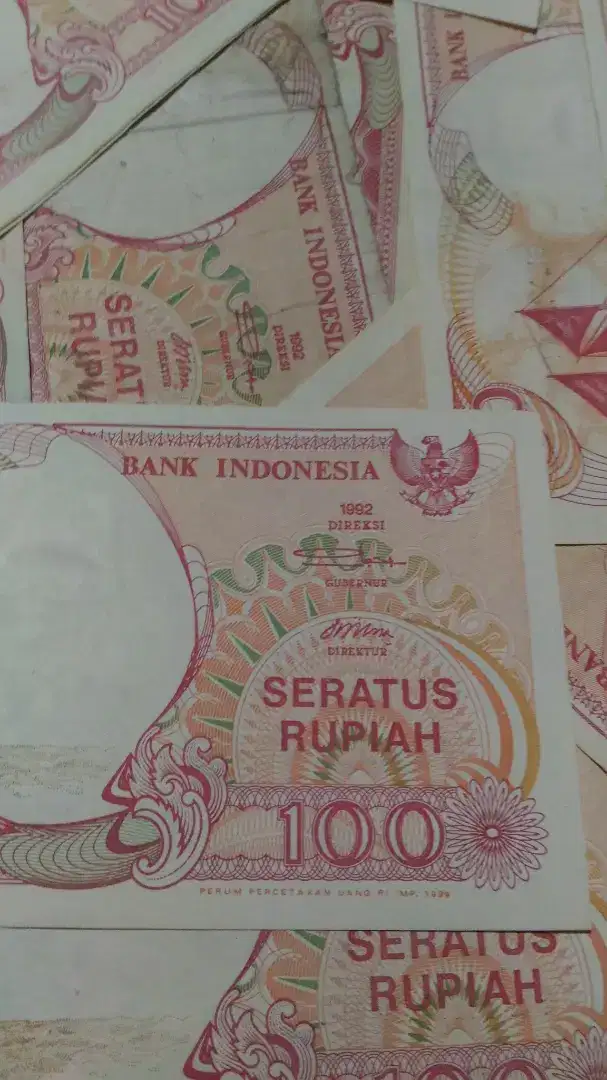 Perahu layar 100 rupiah