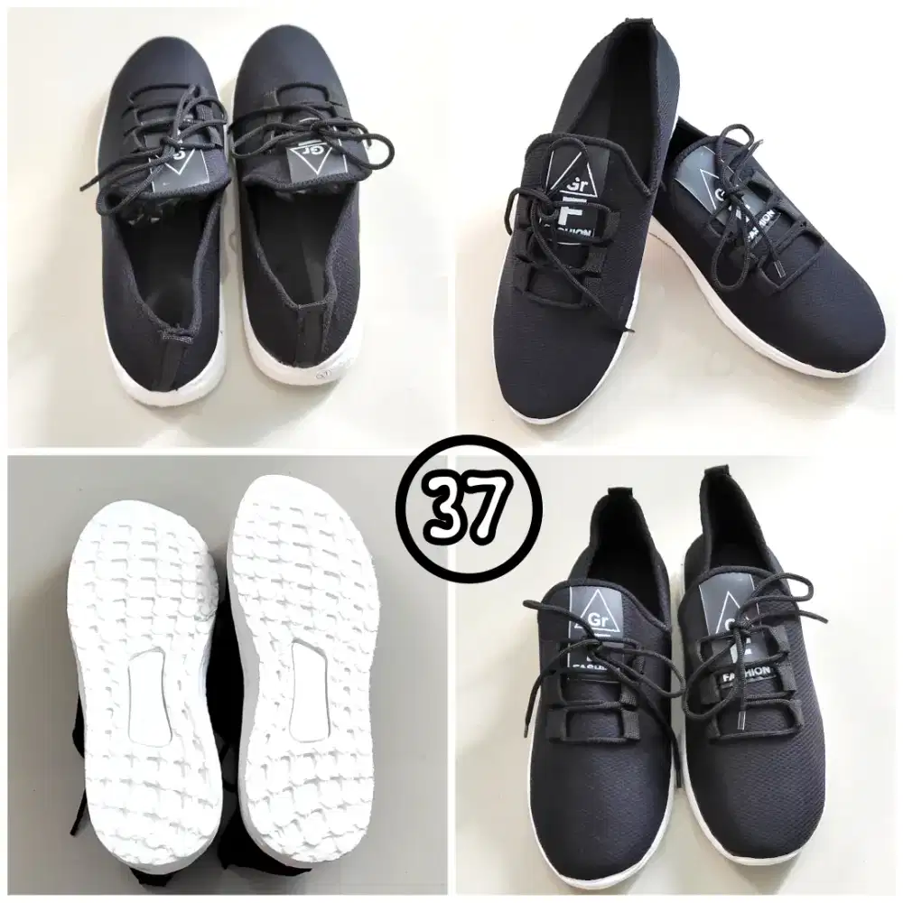 Sepatu Slip on Baru Size 37