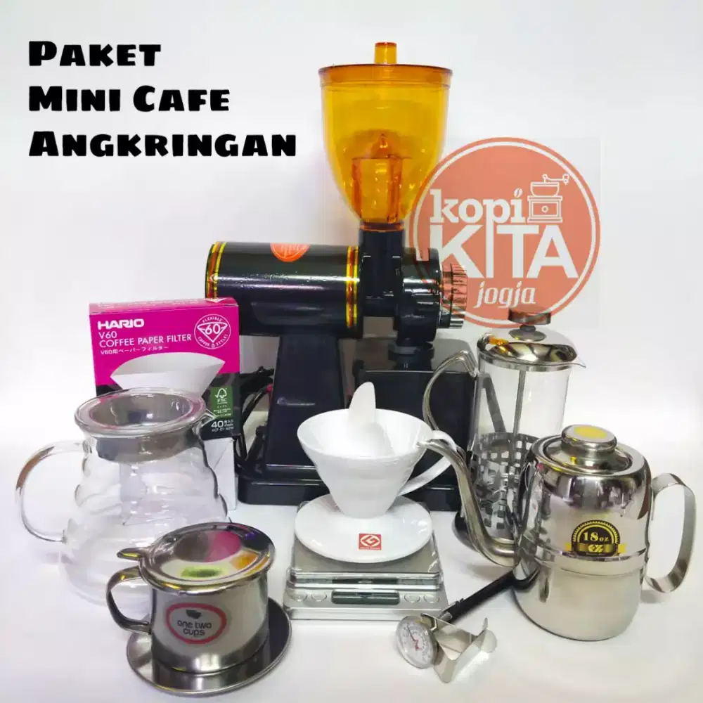 Paket mini cafe coffee angkringan
