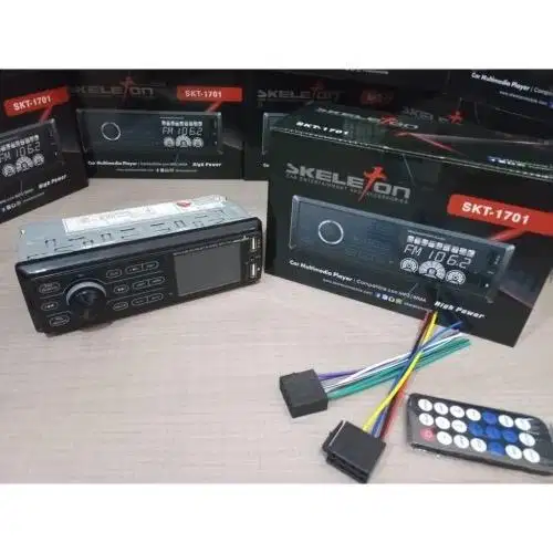 Single din skeleton usb mobil singledin mobil blutooth mp3 tape mobil