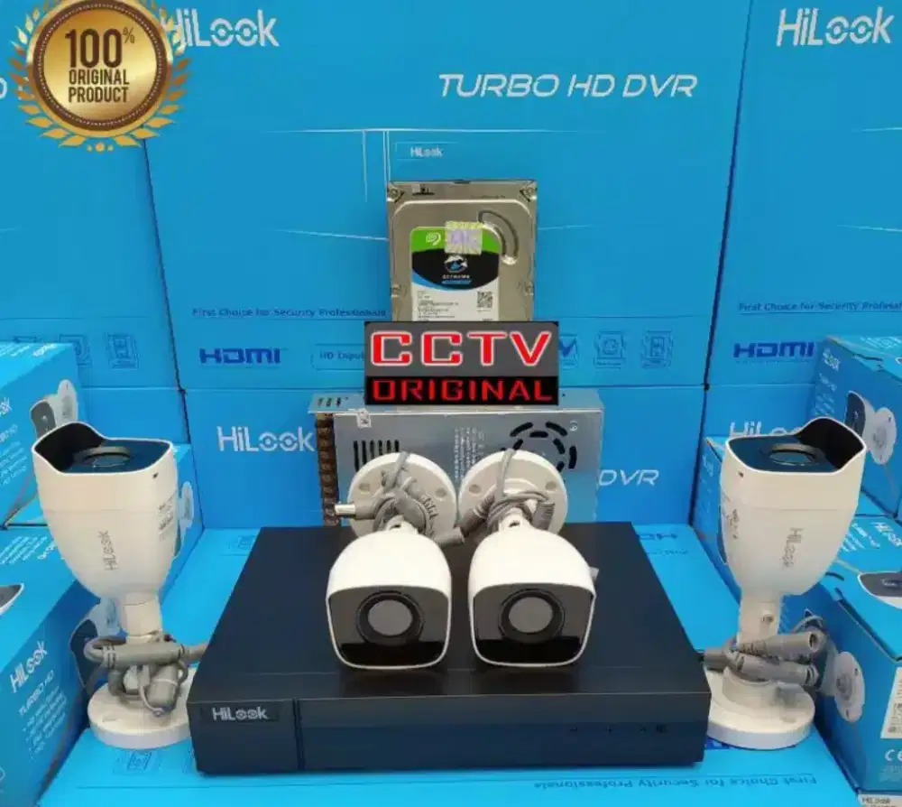 Galeri pasang paket kamera CCTV hilook by Hikvision free instalasi