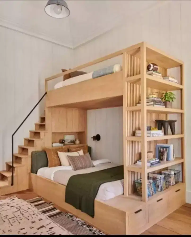 Tempt tdr tinggkat  tidak ready stok harus kastem dll bhn dr jati bel