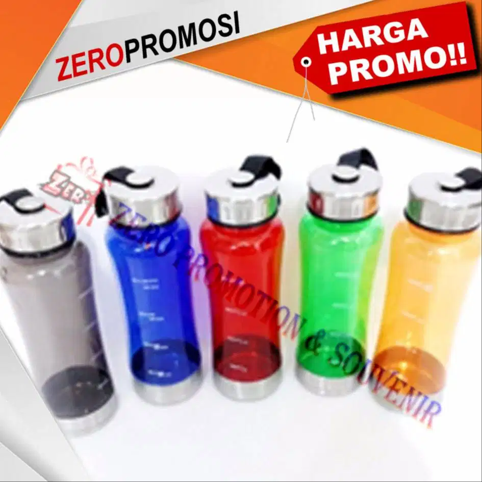 Souvenir botol plastik 500ml funbottle