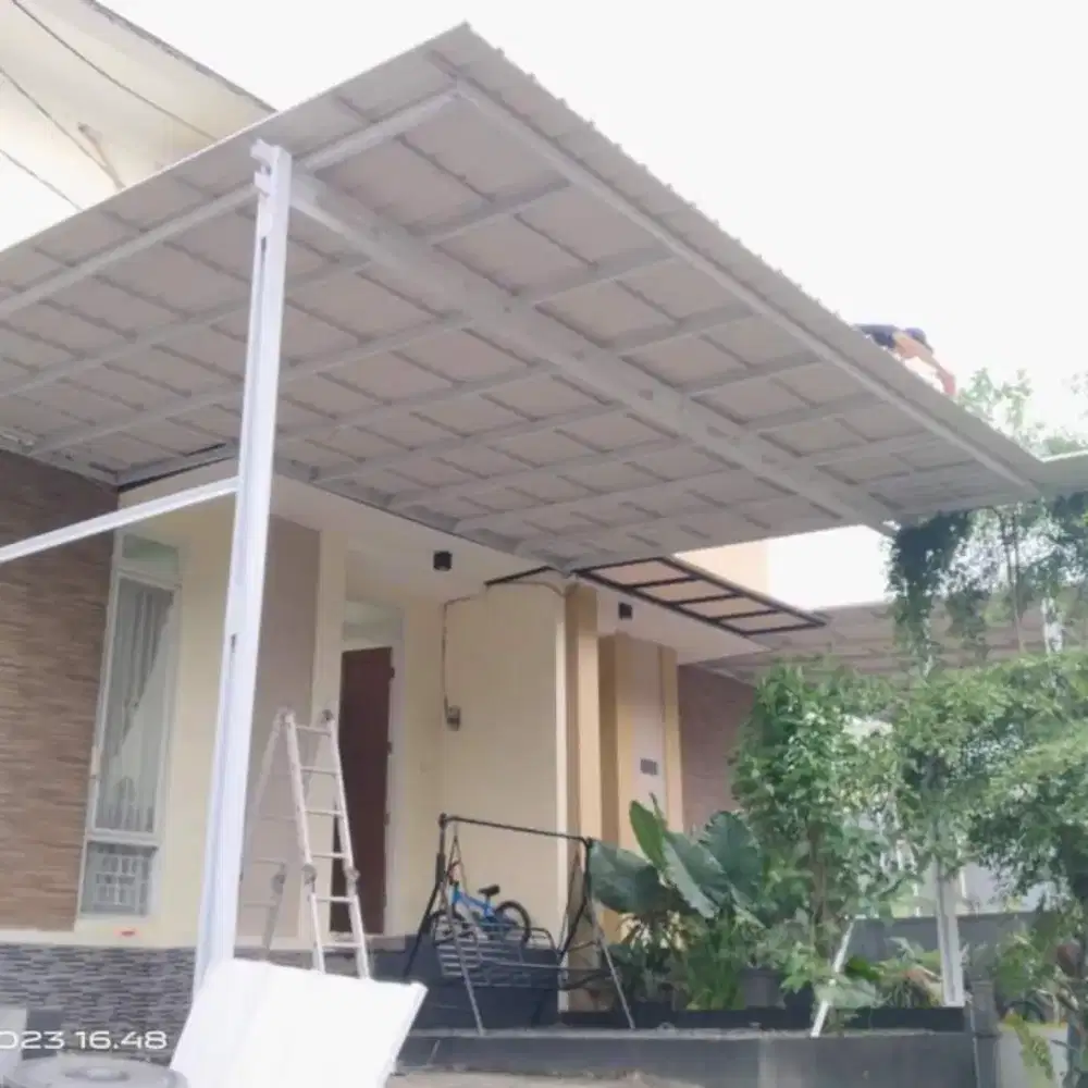Kanopi baja ringan mantap dan berkualitas u75
