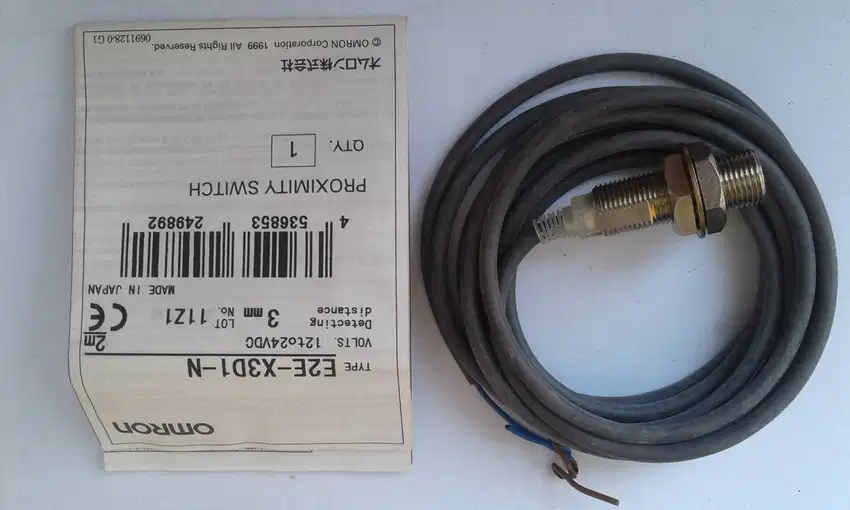 PROXIMITY SWITCH E2E-X3D1-N OMRON JAPAN