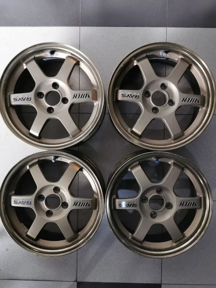 Volkrays TE37OG brown 15 x 6,5jj ori Japan