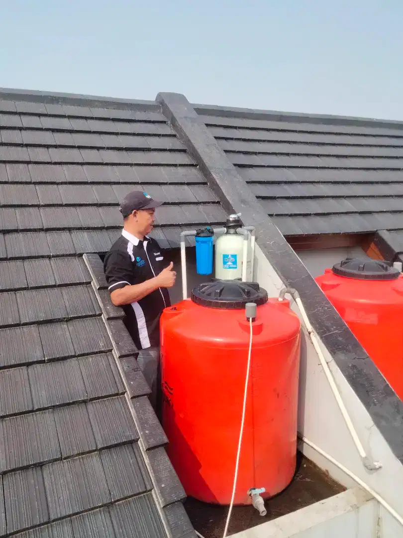Alat filter penyaringan air zat besi berminyak bau kotor keruh dll