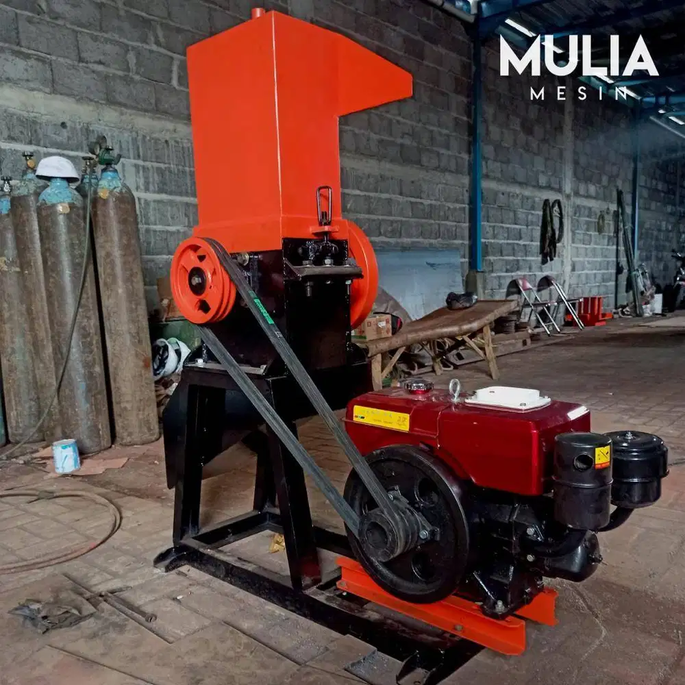 Mesin Giling Plastik Ready stok