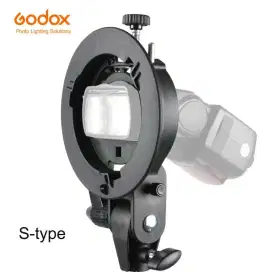 Godox S Speedlite Flash Mount Holder Bracket light stand holder flash