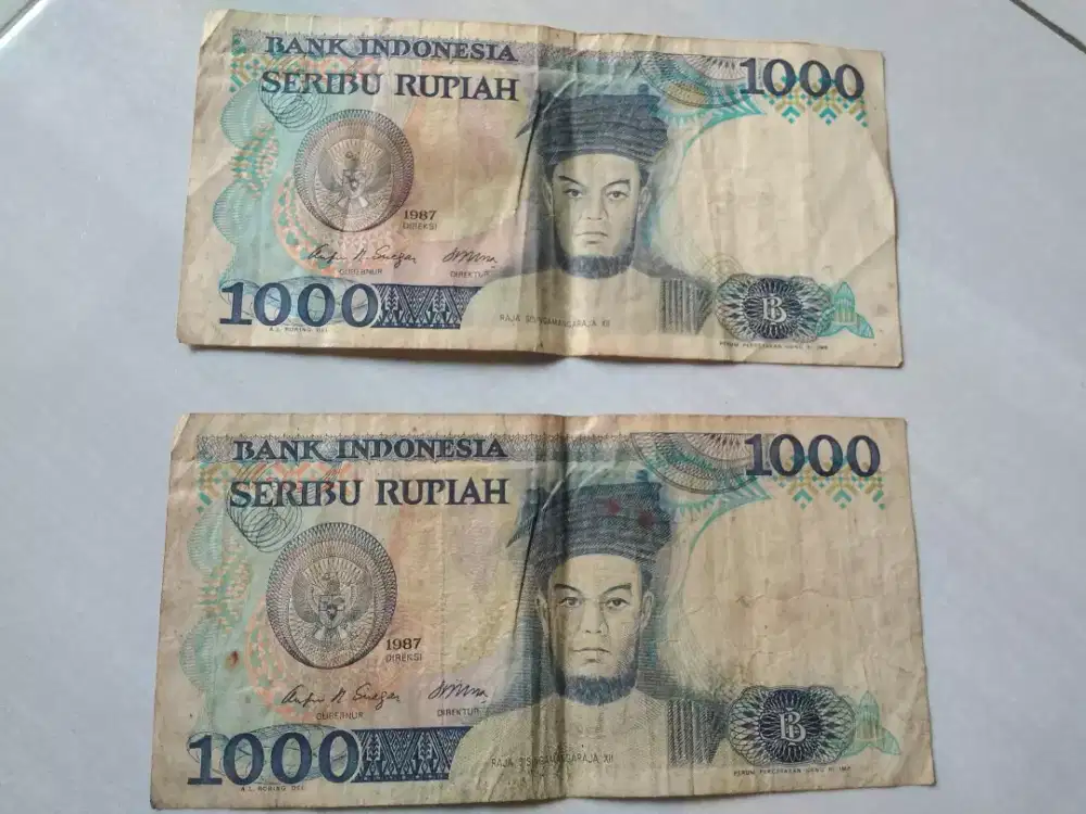 Uang kertas tahun 1987