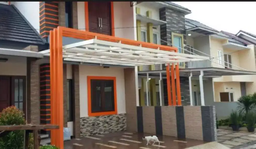 Canopy kaca, solarflat, alderon, zincalume, bajaringan, polycarbonate