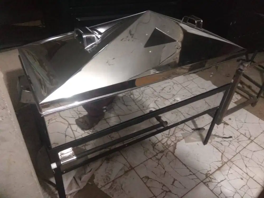 Kukusan Klakat Besar Kompor Stainless Steel 100x40cm