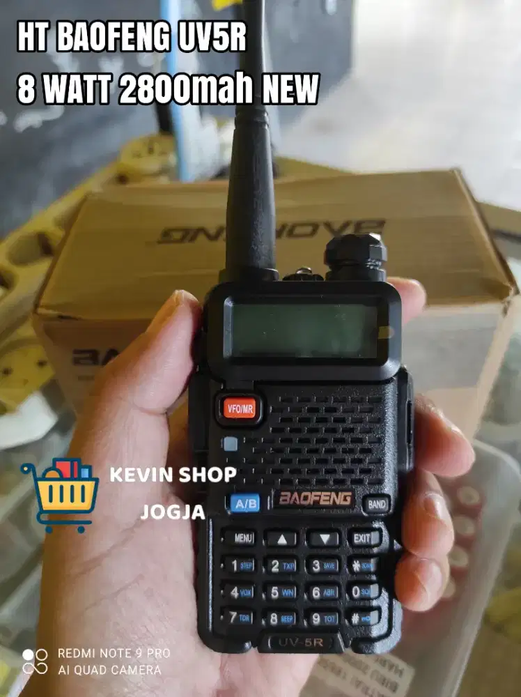 ht baofeng 1UNIT UV5R New
5Watt TERLARISSSS!