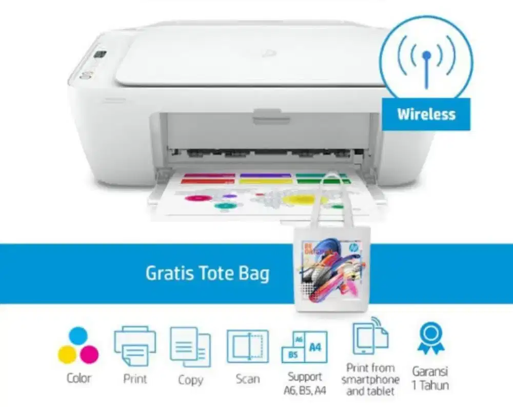 Baru printer Hp 2775 print,scan,copy,wifi