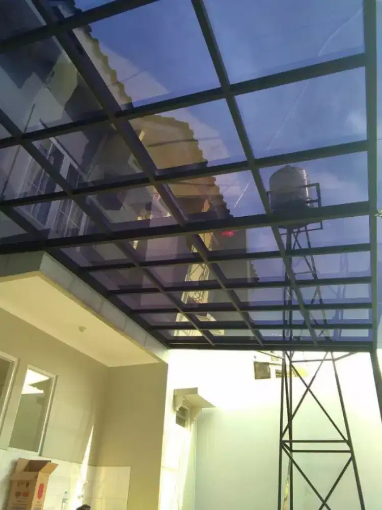 Kanopi carport minimalis solarflet 1,2mm