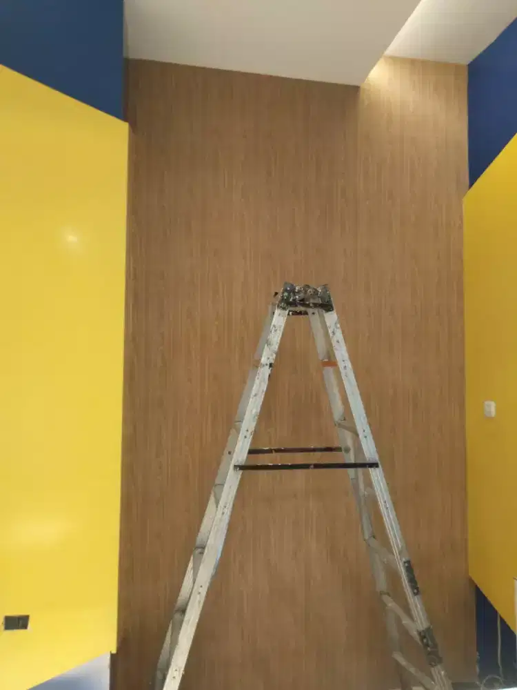 Jual wallpaper bahan vinyl dan kertas