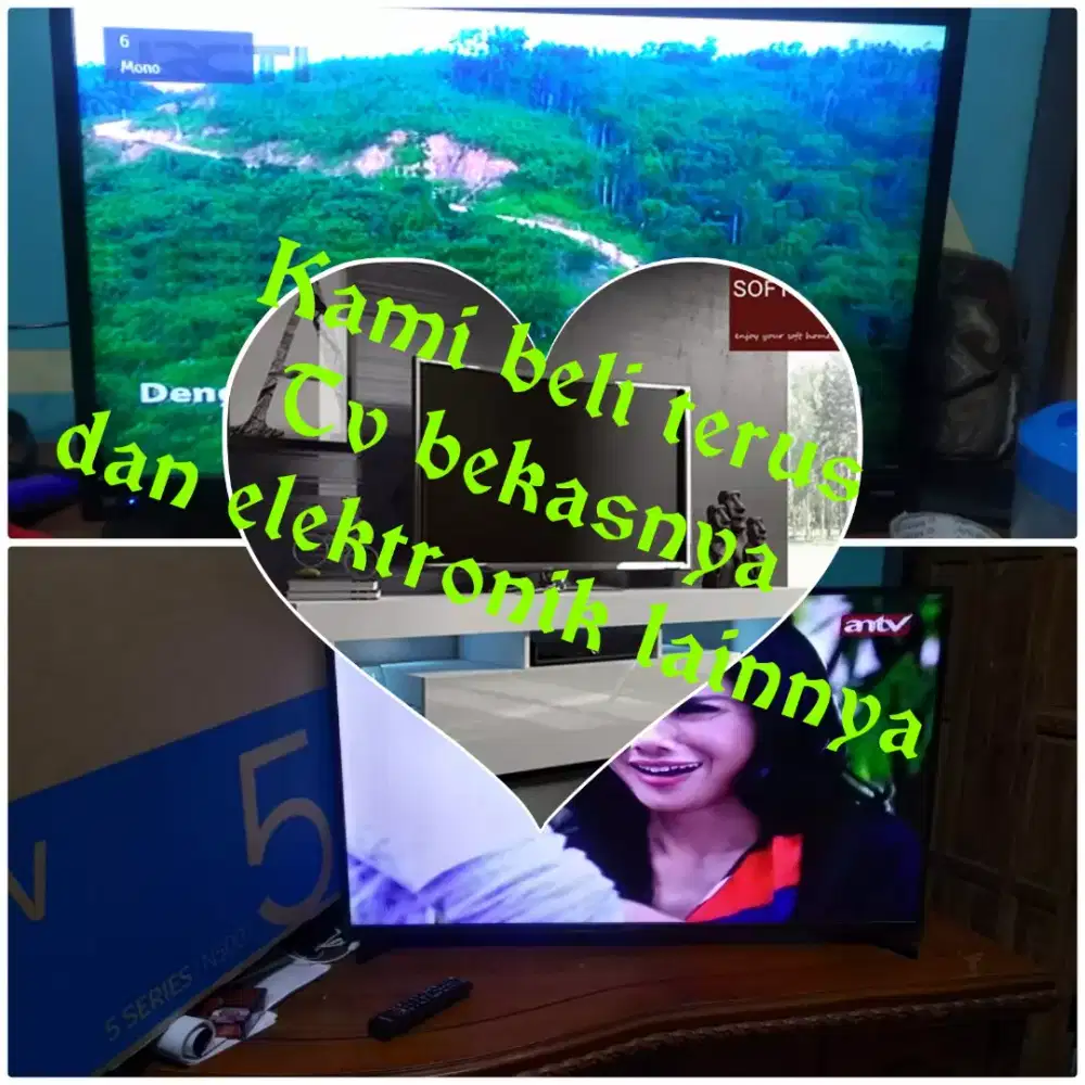 Tawarkan terus TV bekasnya led/LCD, tabung barang bekas lain