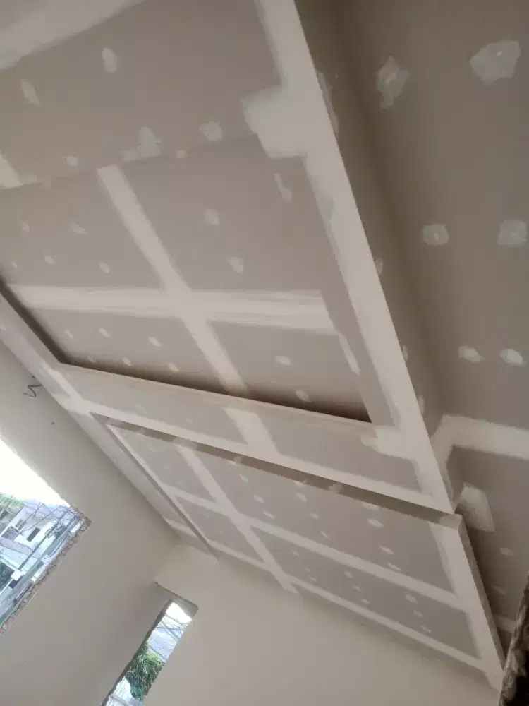 pasang palpon dan partisi gypsum