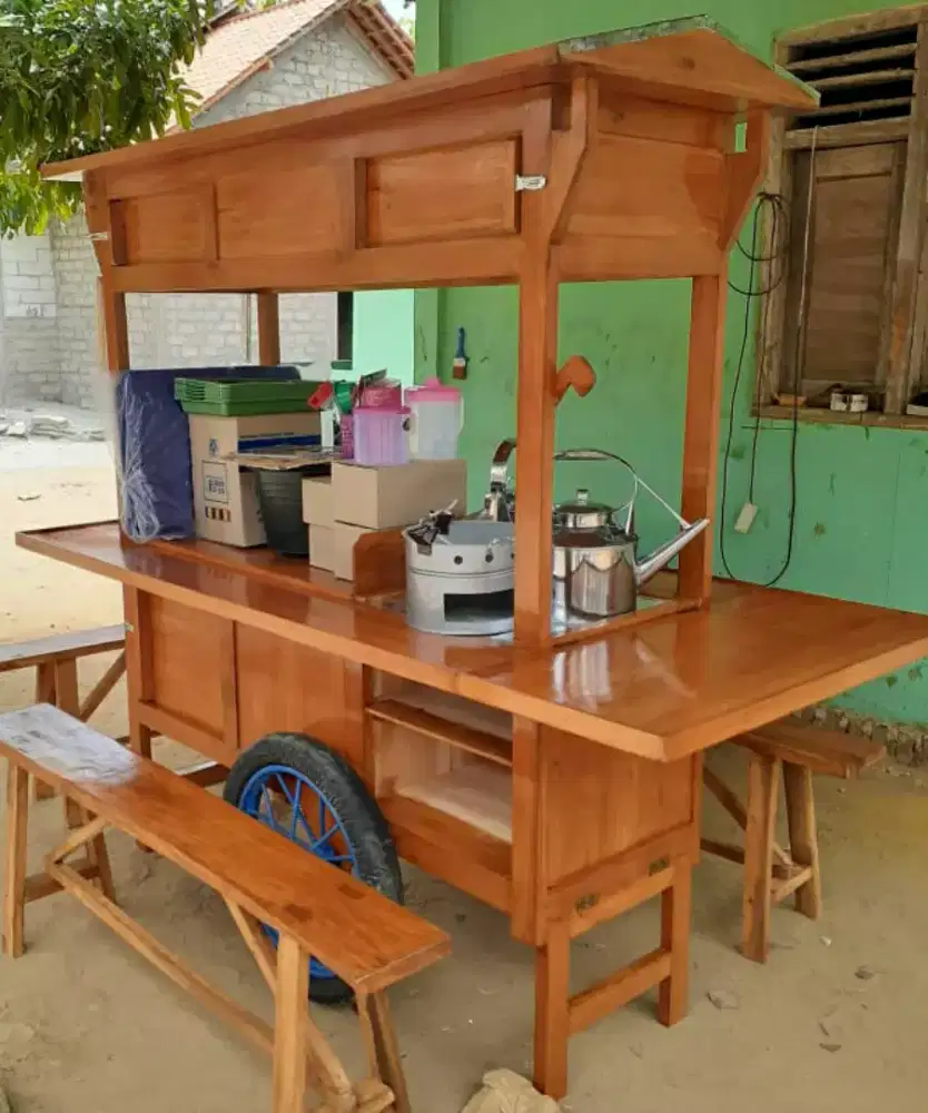 Gerobak Angkringan murah gratis ongkir