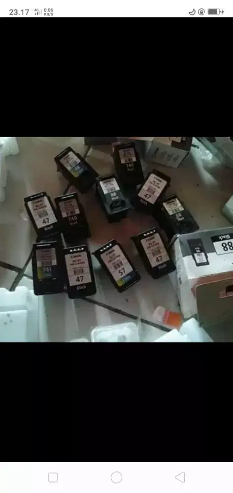 Jual beli cartridge bekas atau baru