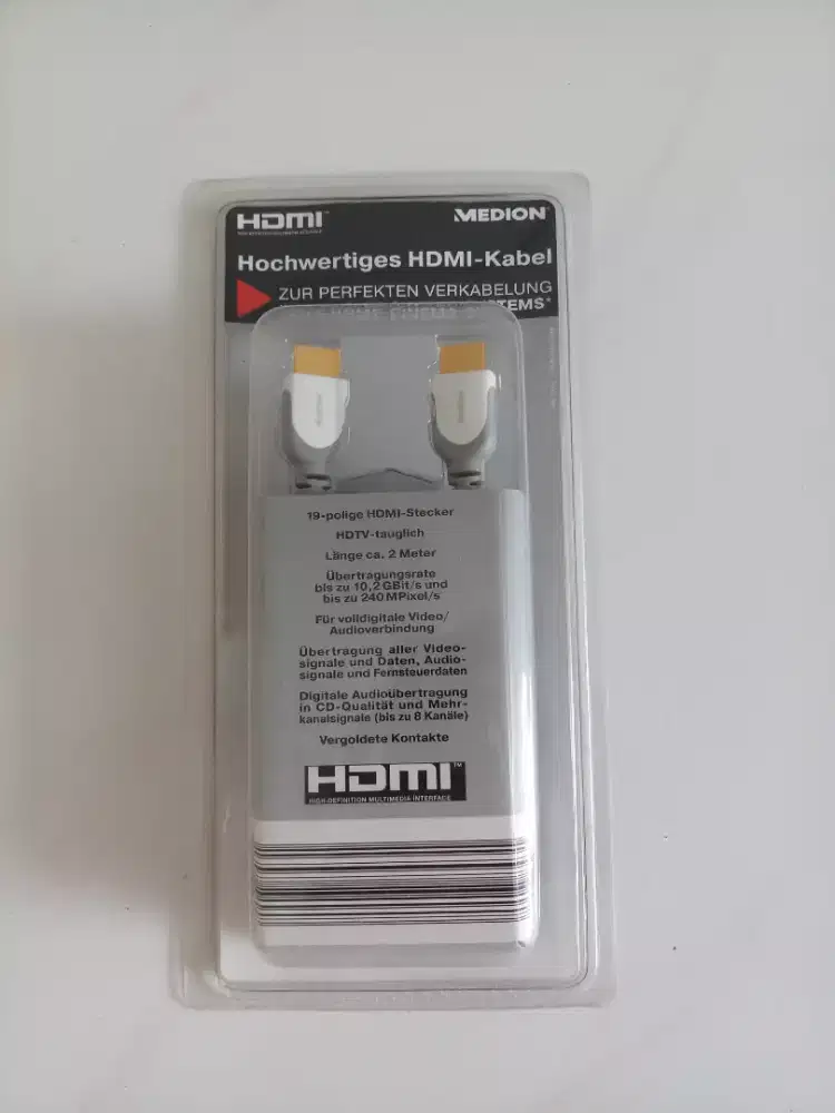 Kabel HDMI Import Original German