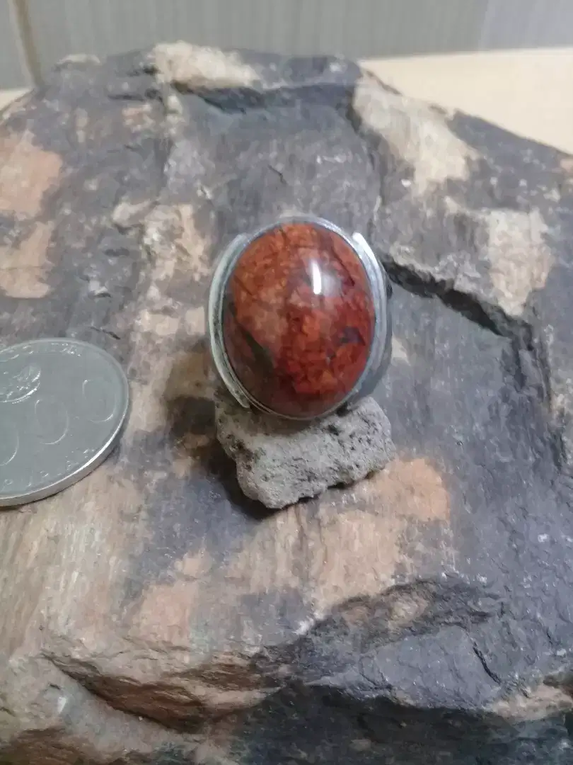 Akik Merah Suliki, Ring Stenlees