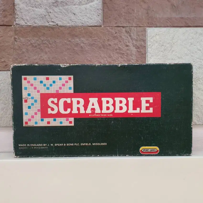 Board Game Scrabble Original by Spear’s Games | Permainan Kata