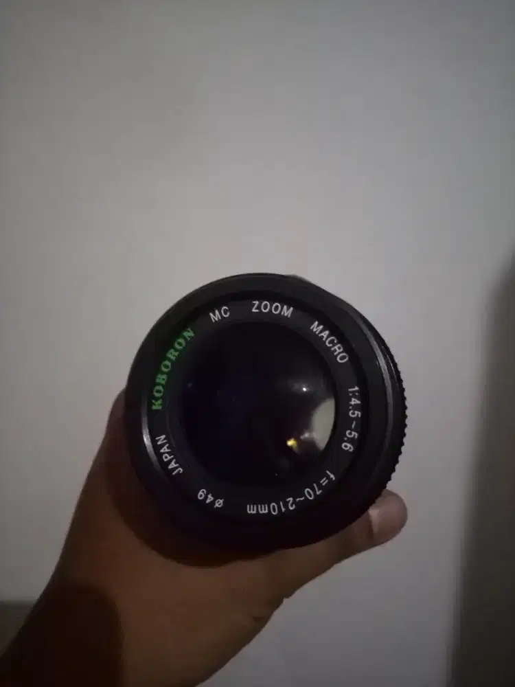 Lensa manual pentax koboron