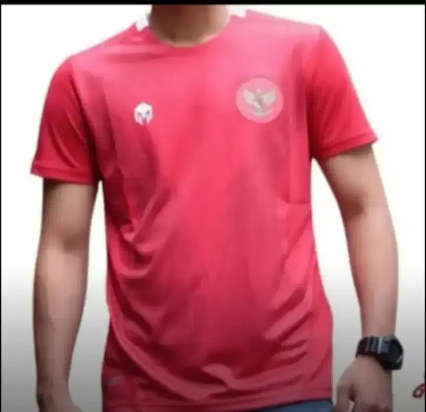 Jersey supporter version timnas Indonesia merk Mills ori