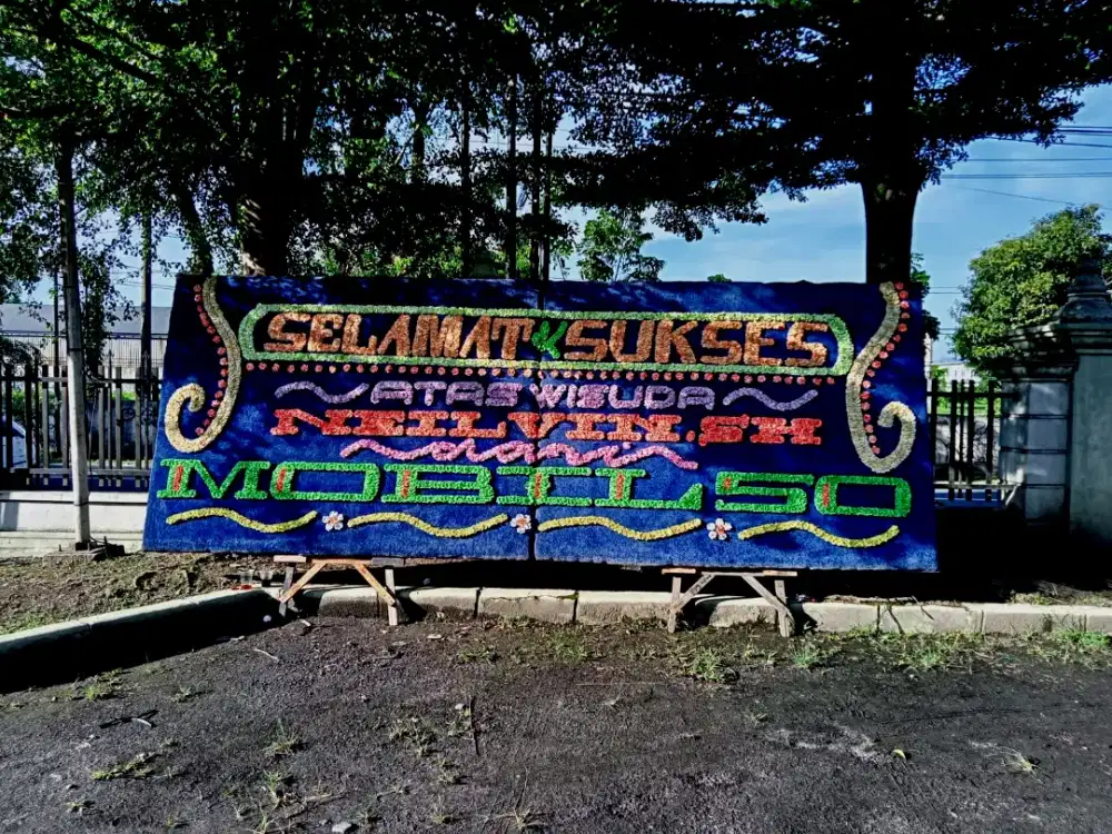 Papan bunga amanah medan